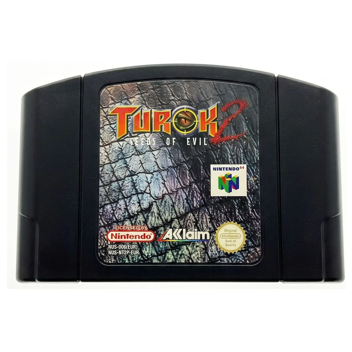 Turok 2: Seeds of Evil Nintendo 64 Voorkant — Losse cartridge