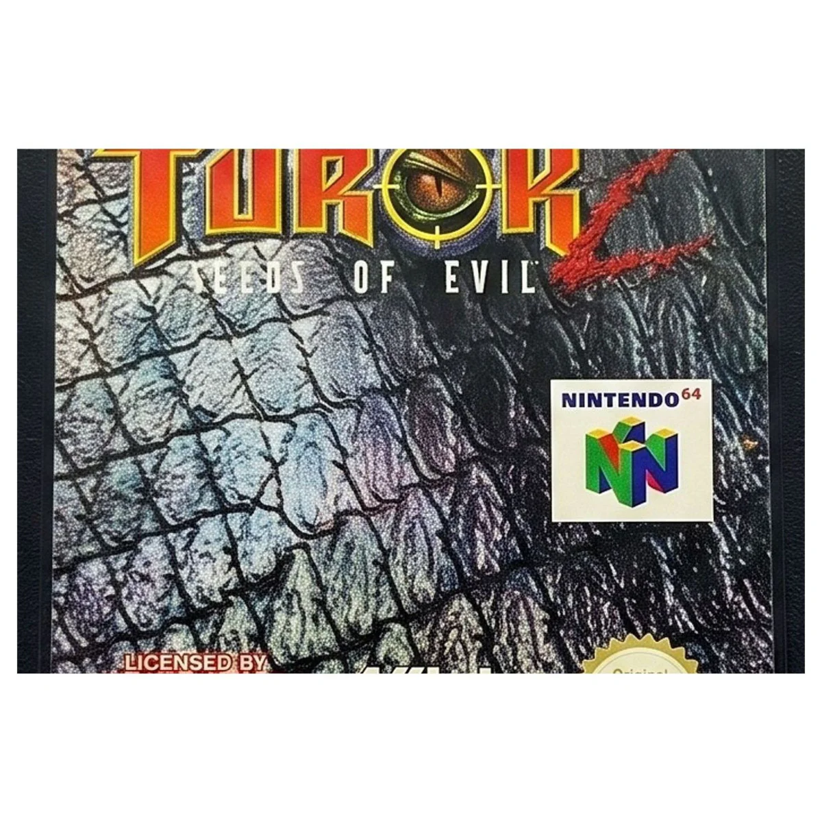 Turok 2: Seeds of Evil (Nintendo 64) — fotografia de pormenor 2