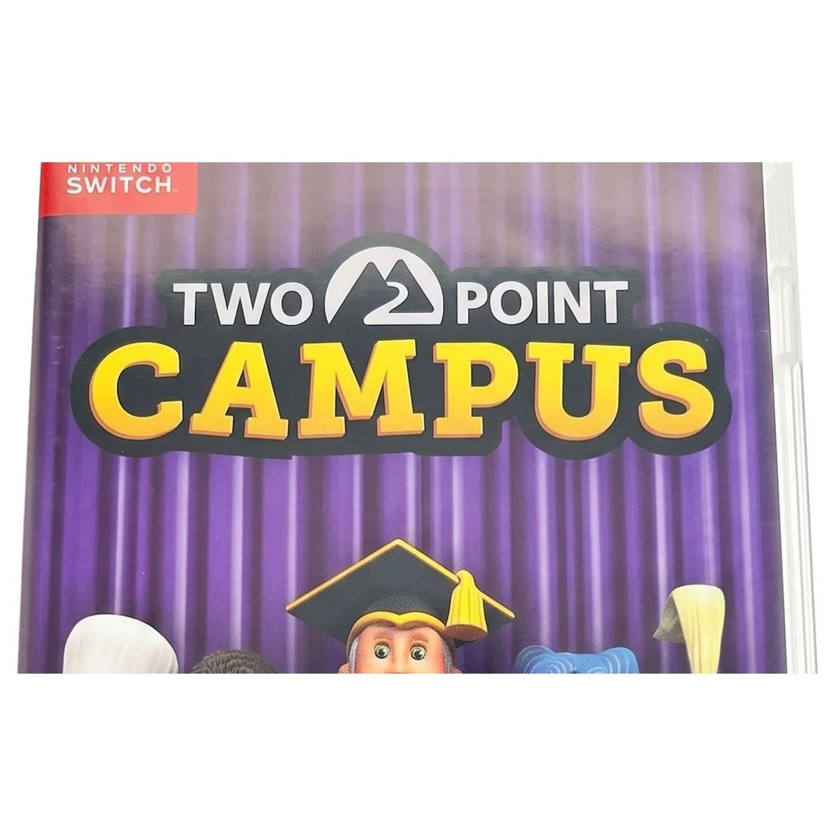 Two Point Campus Nintendo Switch Detail — Game in doos