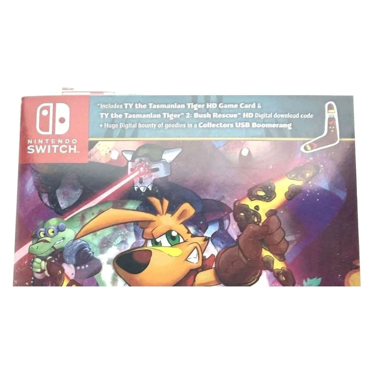 TY the Tasmanian Tiger + TY the Tasmanian Tiger 2: Bush Rescue HD (Nintendo Switch) — детайлна снимка 1
