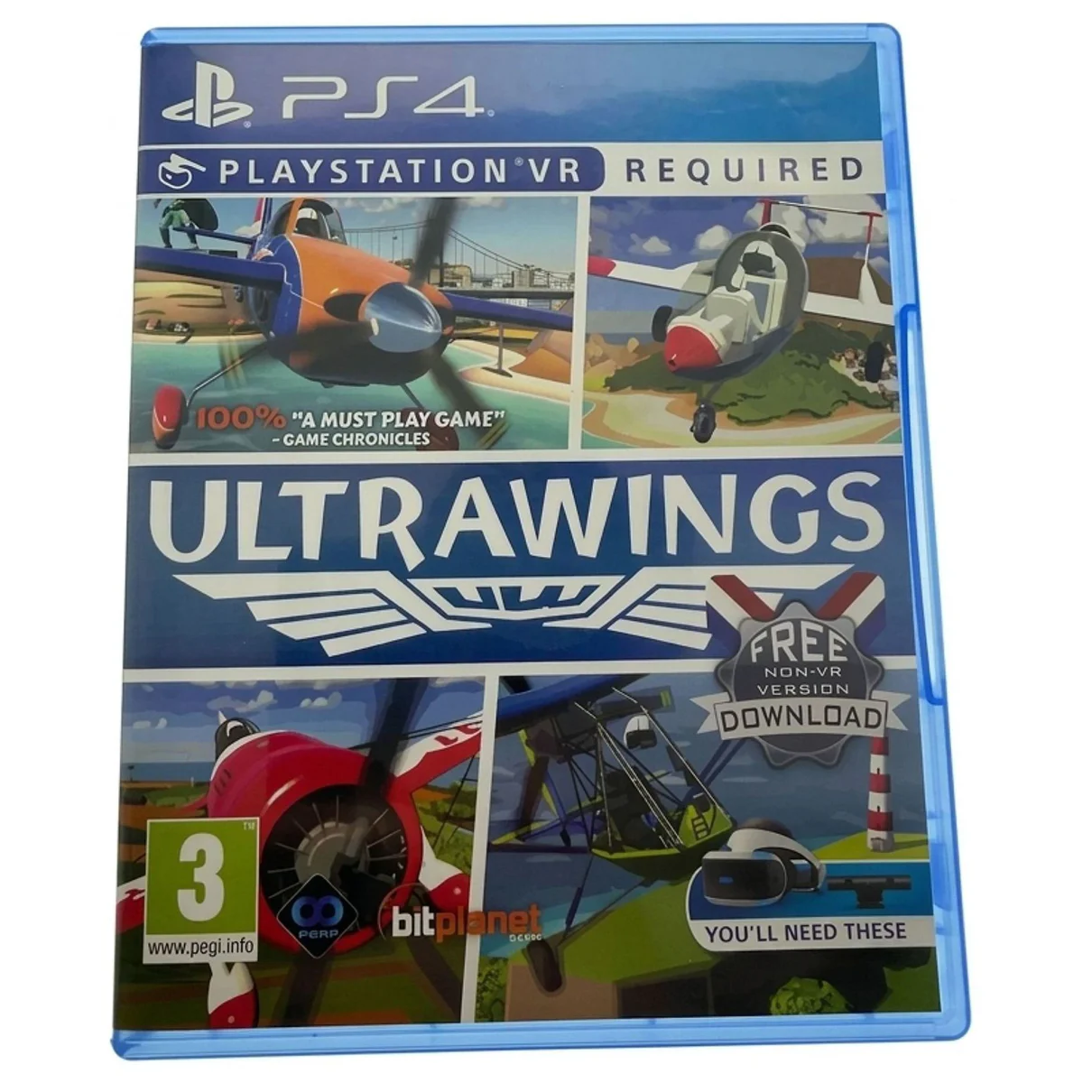 Ultrawings (PSVR) PlayStation 4 Voorkant — Game in doos