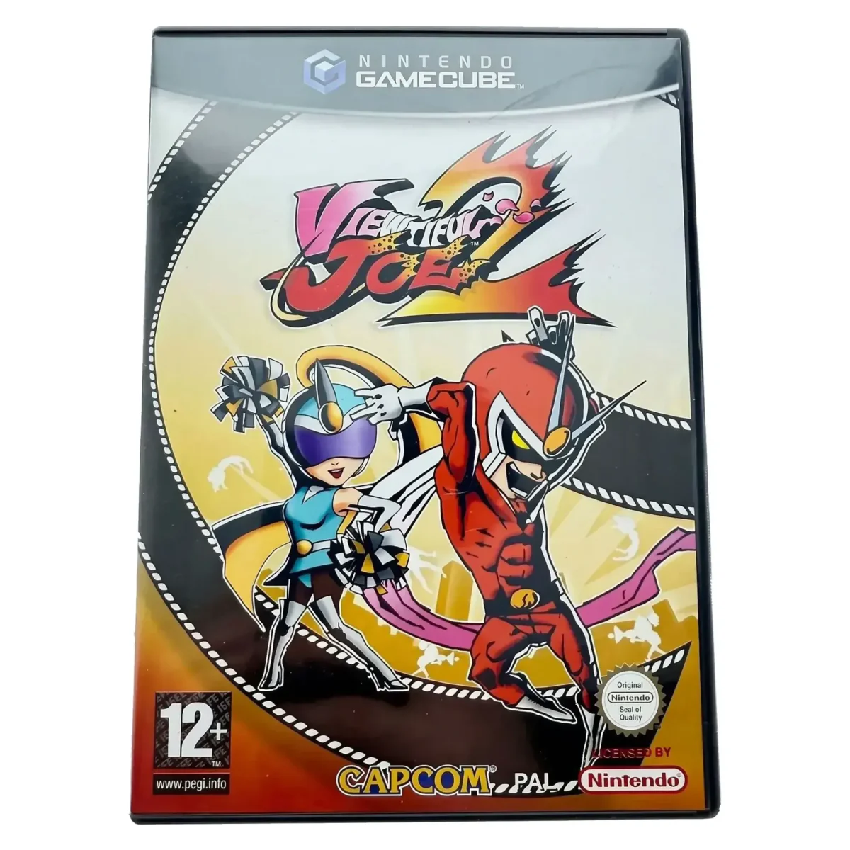 Viewtiful Joe 2 (GameCube) — Spil i original æske