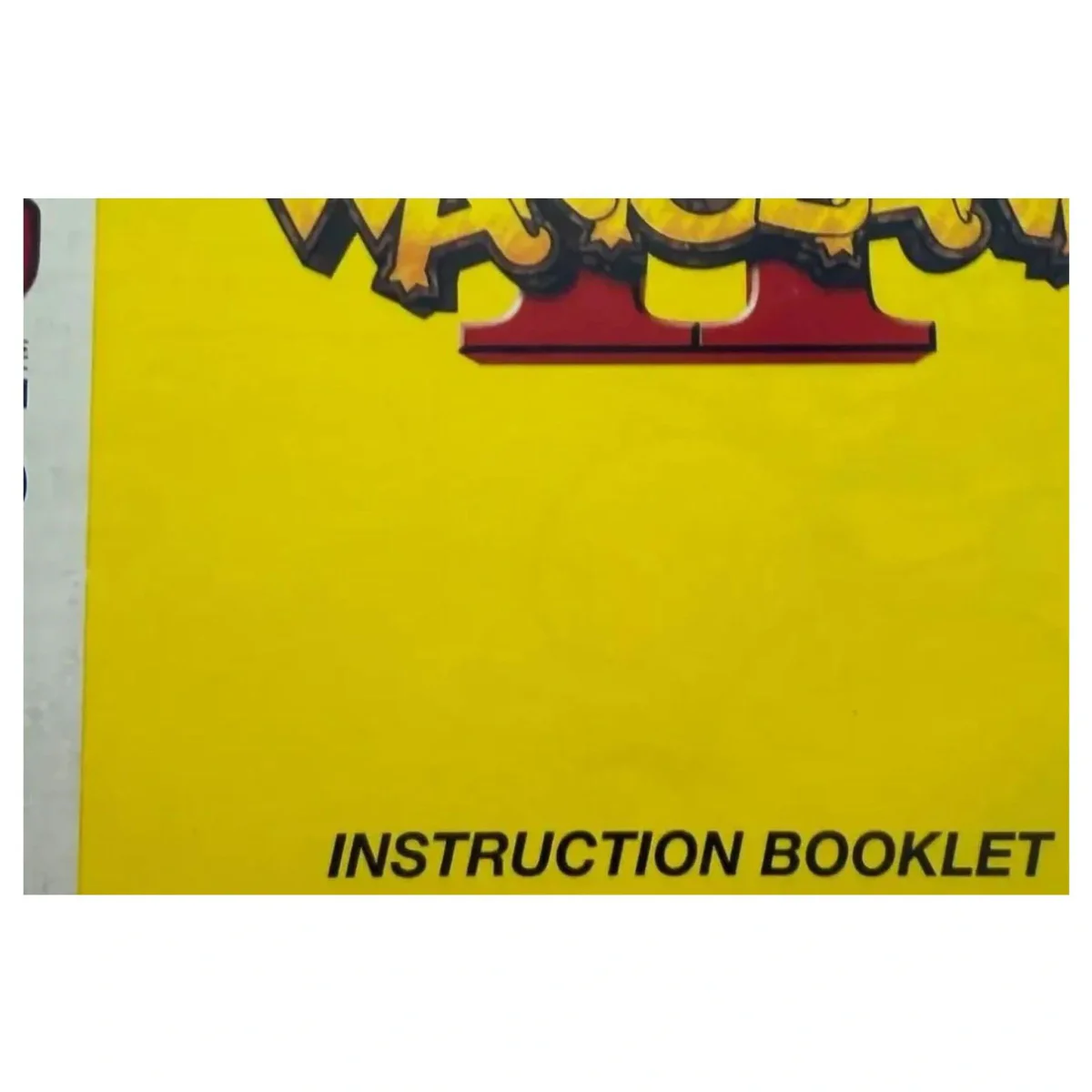 Wario Land II — originele handleiding Game Boy / Color Label — Met handleiding