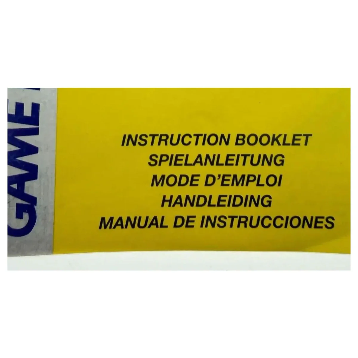 Wario Land II — originele handleiding Game Boy / Color Binnenkant — Met handleiding