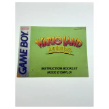 Wario Land: Super Mario Land 3 — originele handleiding Game Boy / Color Achterkant — Met handleiding