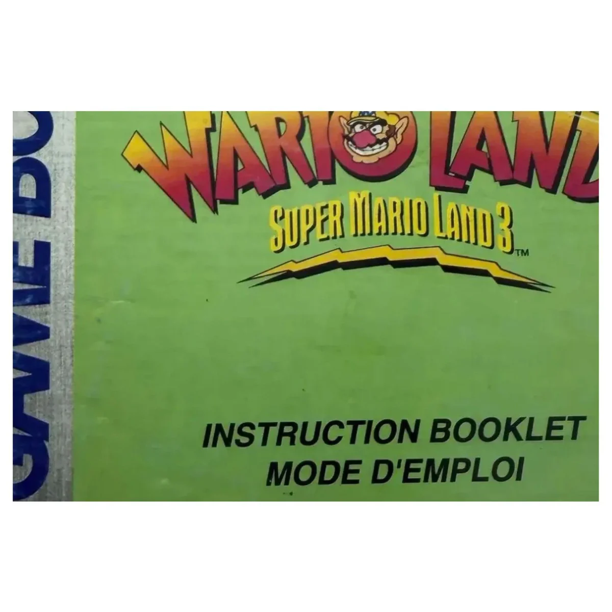 Wario Land: Super Mario Land 3 — manuale originale (Game Boy / Color) — foto di dettaglio 2