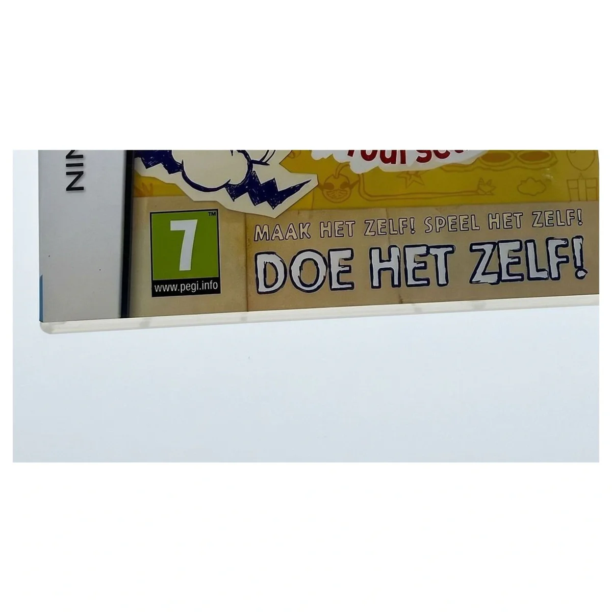 WarioWare: D.I.Y. Nintendo DS Binnenkant — Game in doos