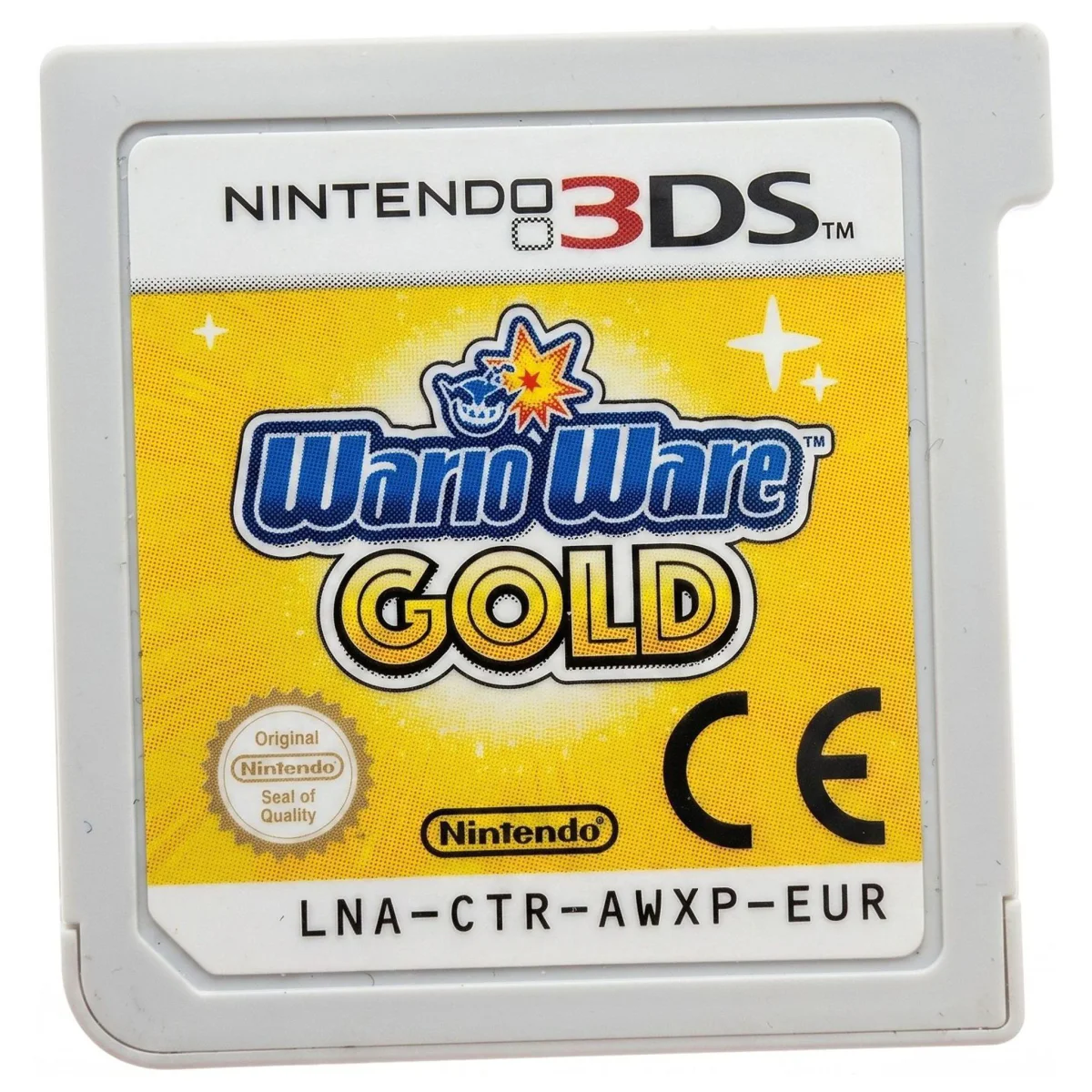 WarioWare Gold Nintendo 3DS Voorkant — Losse cartridge