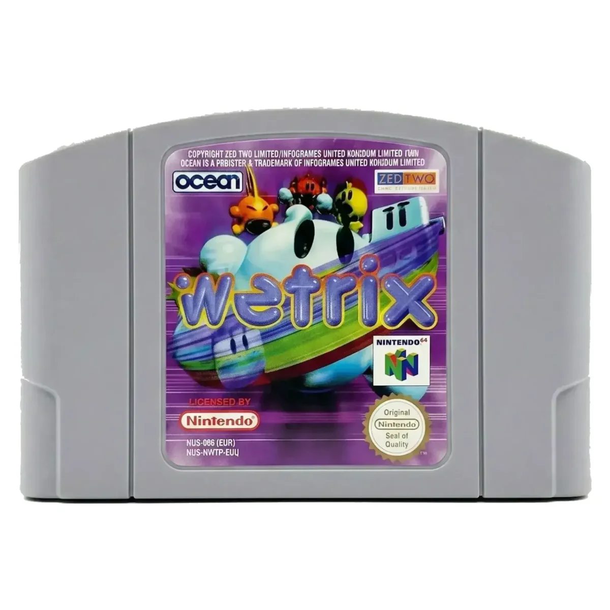 Wetrix (Nintendo 64) — Tik kasetė (be dėžutės)