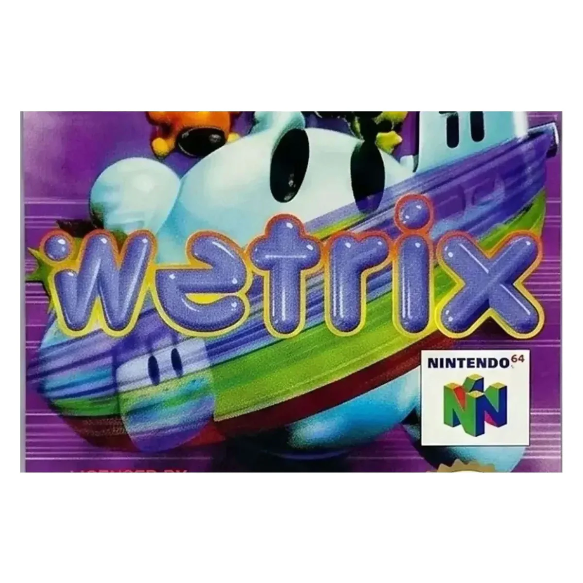 Wetrix Nintendo 64 Label — Losse cartridge