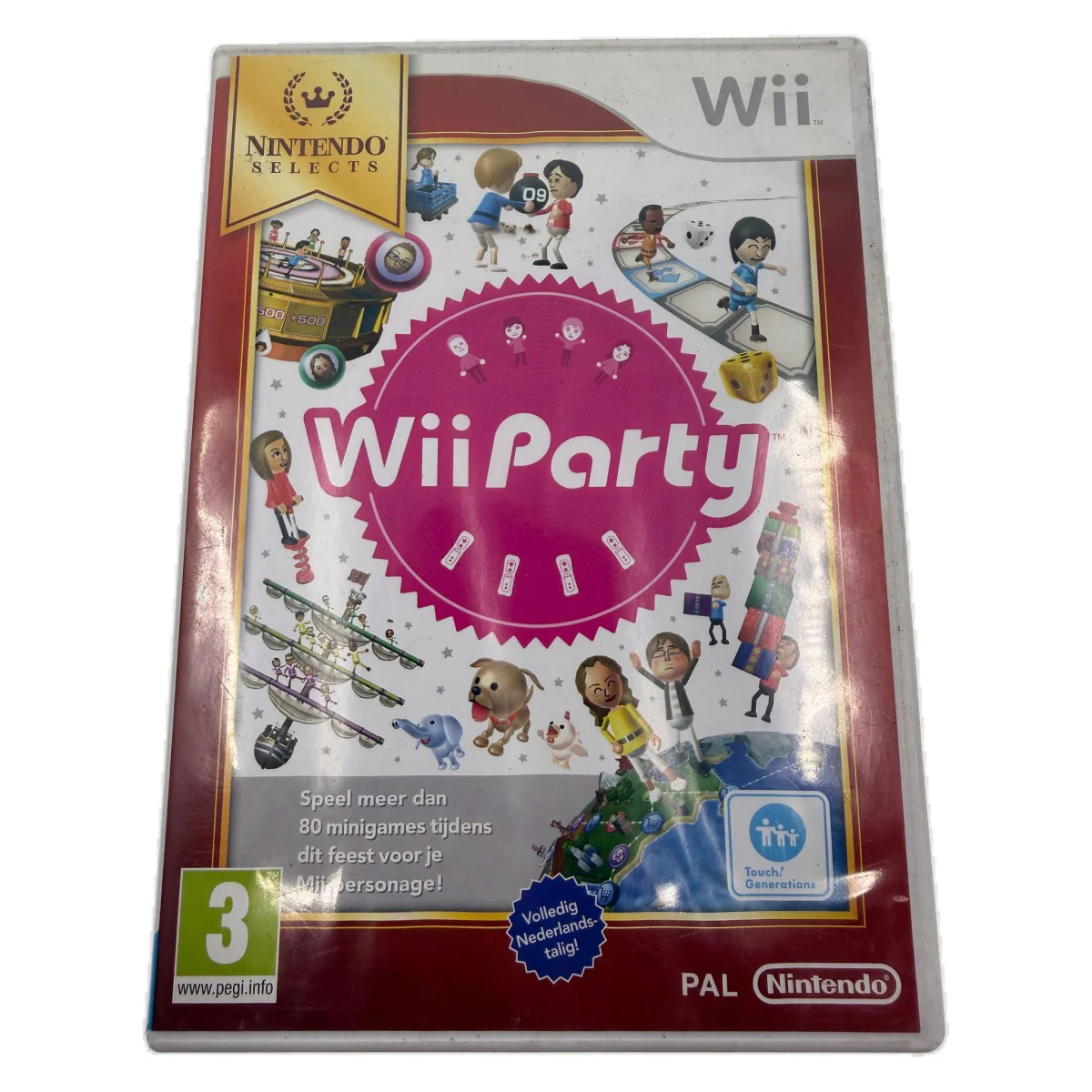 Wii Party (Nintendo Selects) (Wii) — Hra v originální krabici