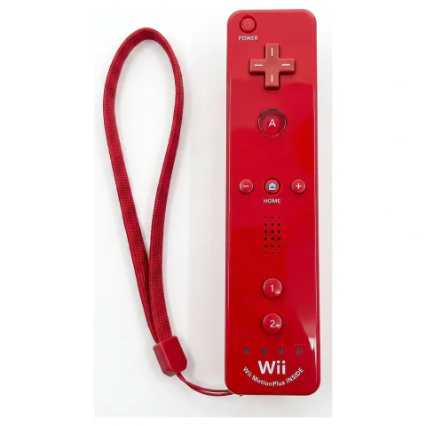 Wii Remote Plus Rood (MotionPlus Inside) (Wii) — Los accessoire, Goede staat — origineel tweedehands kopen bij Gameshop Enter