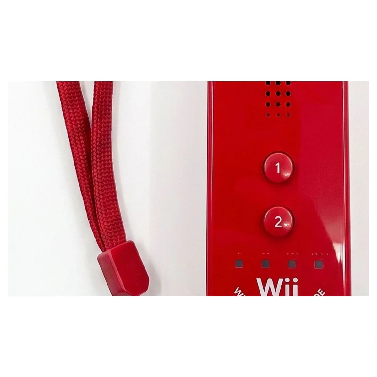 Wii Remote Plus Rouge (MotionPlus Inside) (Wii) — photo détaillée 3