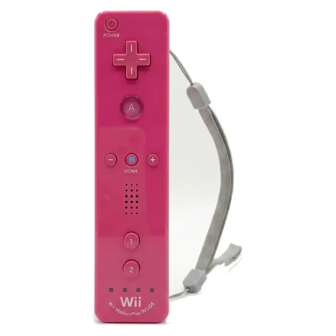Wii Remote Plus Rosa (MotionPlus Inside) — Wii