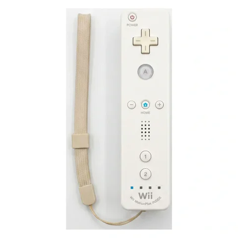 Wii Remote Plus White (MotionPlus Inside) — Wii