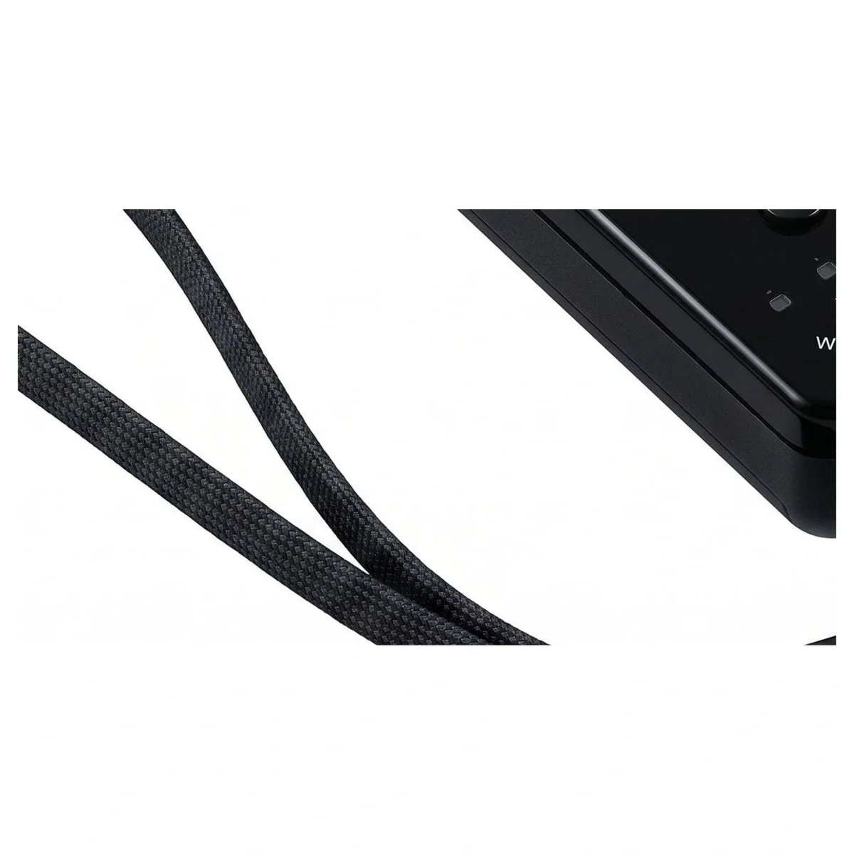Wii Remote Plus Schwarz (MotionPlus Inside) (Wii) — Detailfoto 3