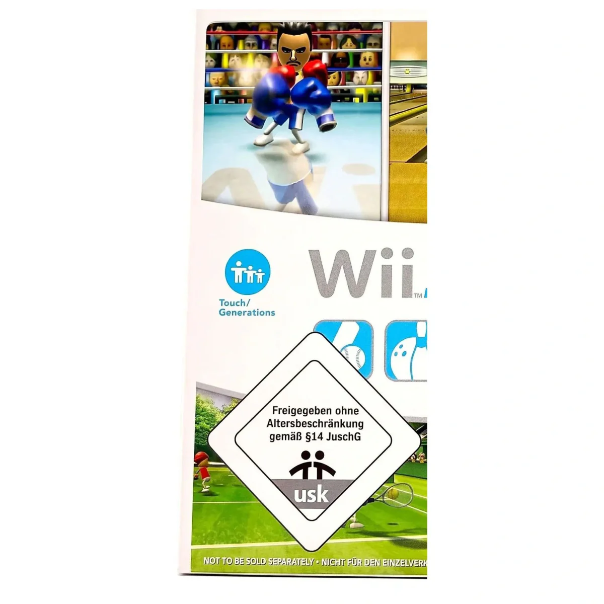 Wii Sports (kartonnen hoes) (Wii) — detail photo 1