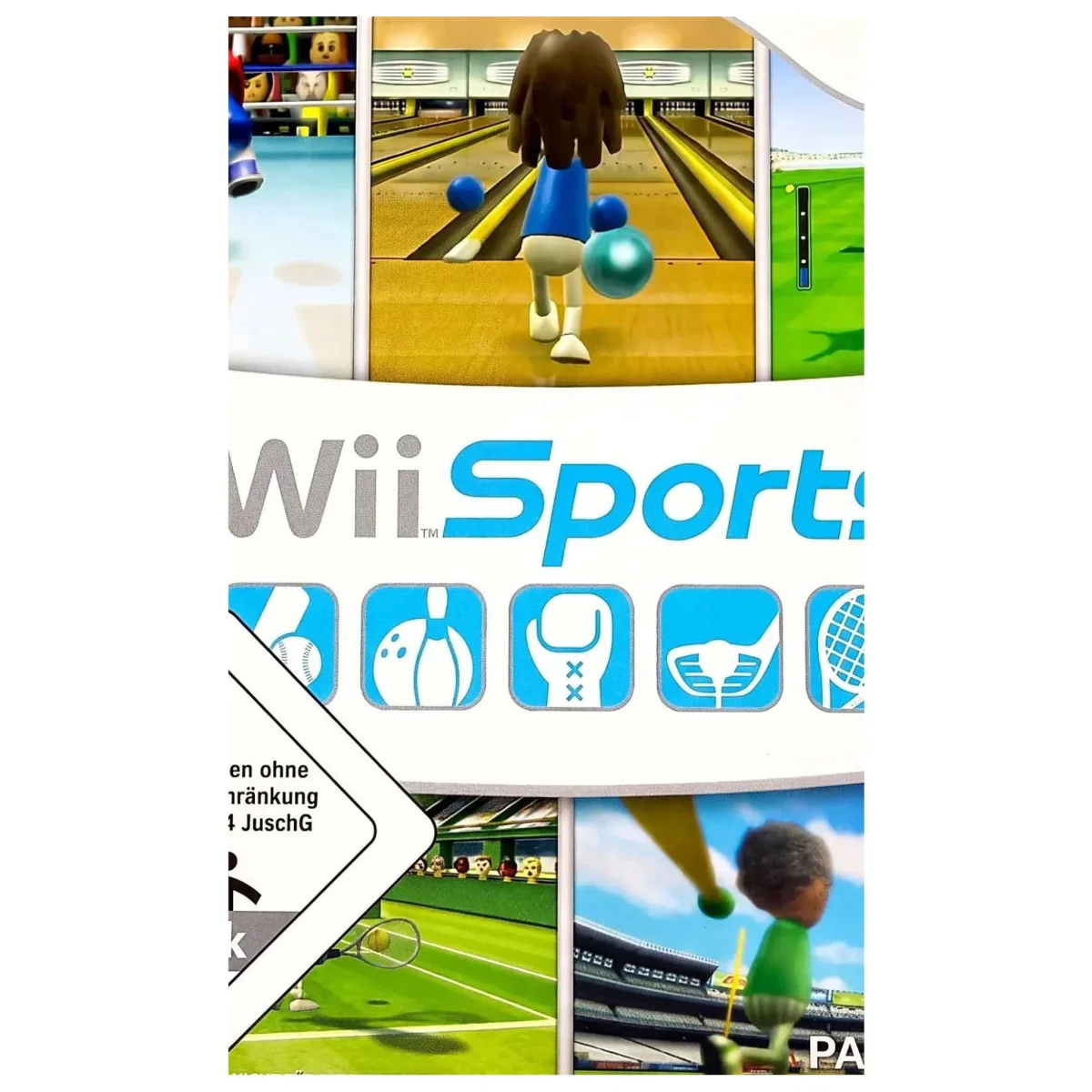 Wii Sports (kartonnen hoes) (Wii) — detail photo 2