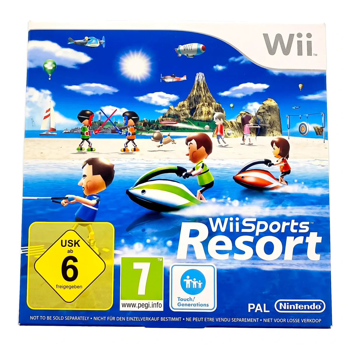 Wii Sports Resort (kartonnen hoes) (Wii) — Hra v originální krabici