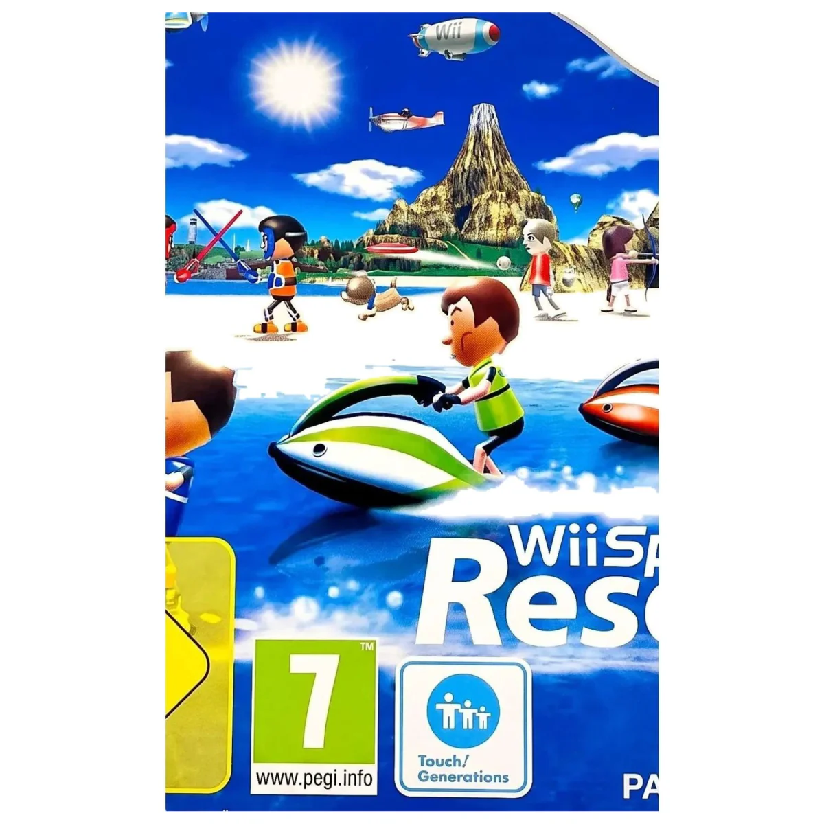 Wii Sports Resort (kartonnen hoes) (Wii) — detail photo 2