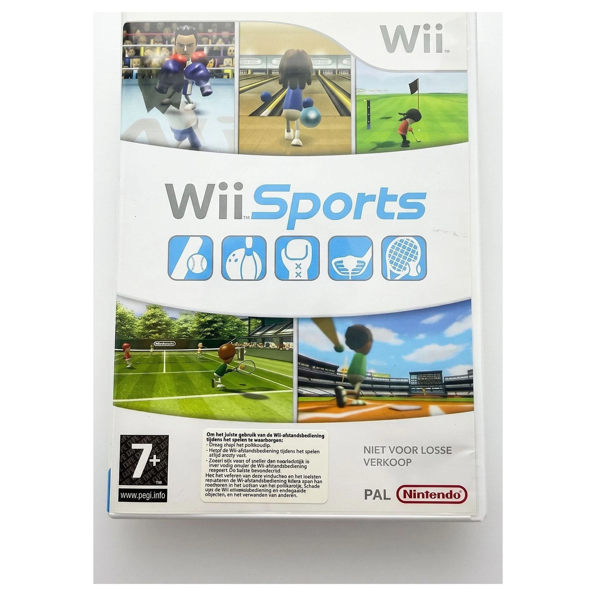 Wii Sports (Wii) — Game in doos, Goed staat — origineel tweedehands kopen bij Gameshop Enter