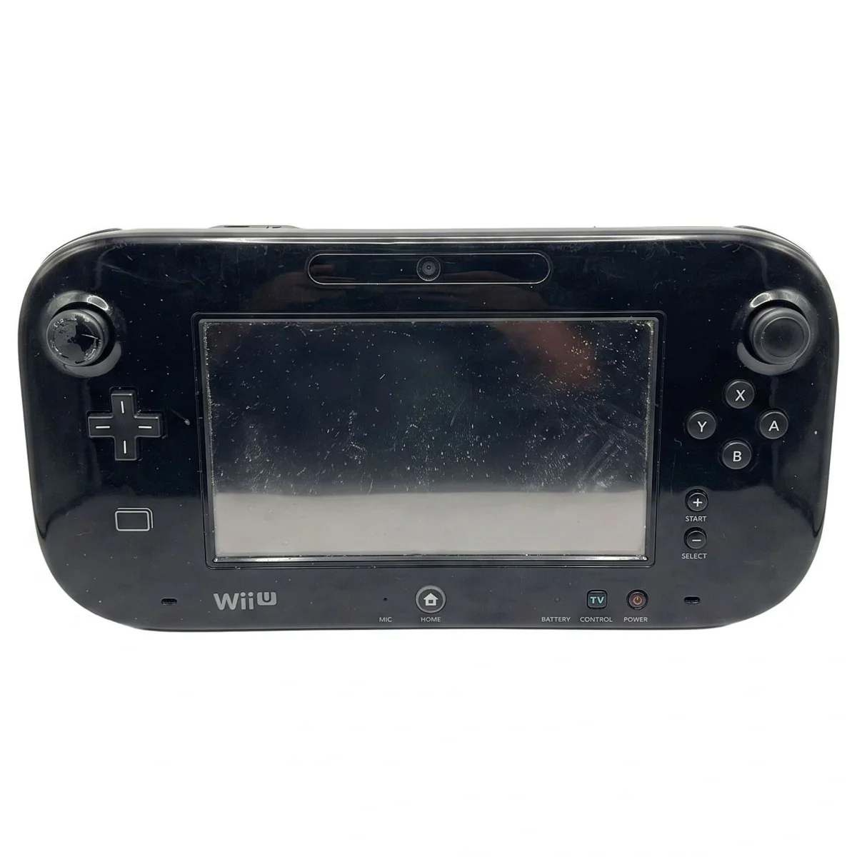 Wii U GamePad — Zwart Wii U Voorkant — Los accessoire