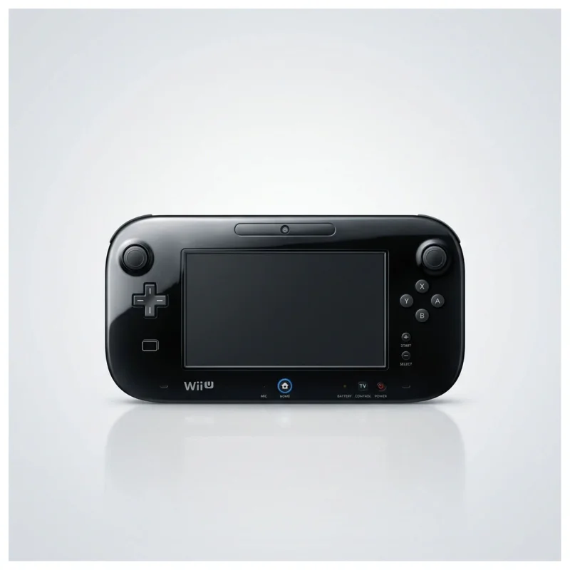 Wii U GamePad — Sort (Wii U) — detaljefoto 1
