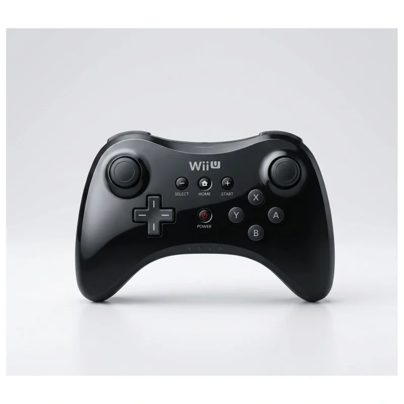 Wii U Pro Controller — Black (Wii U) — detail photo 1