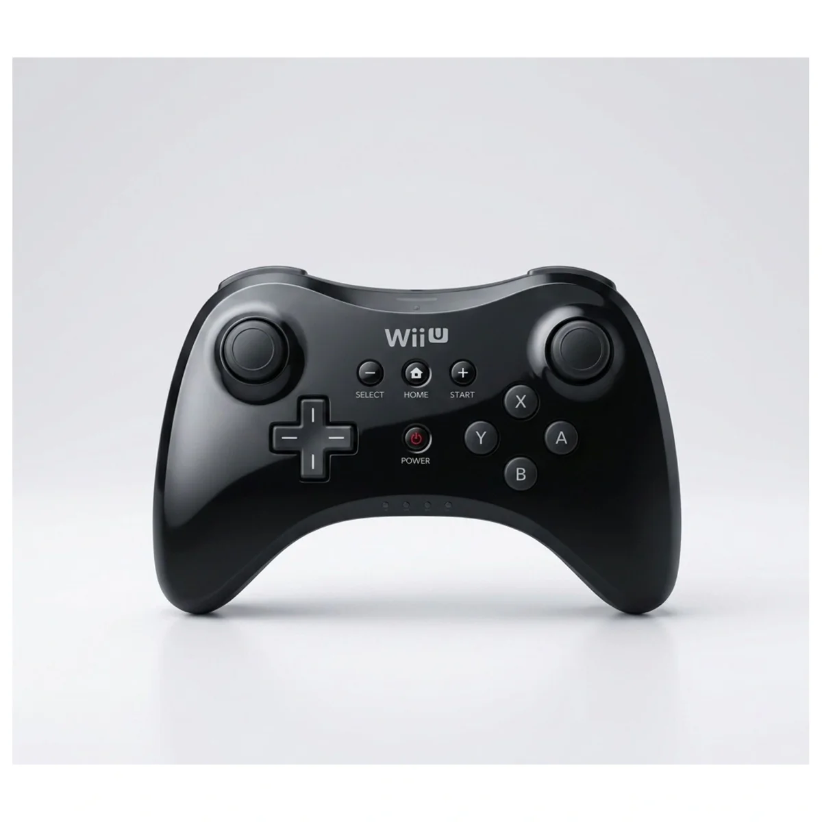 Wii U Pro Controller — Zwart Wii U Detail — Los accessoire