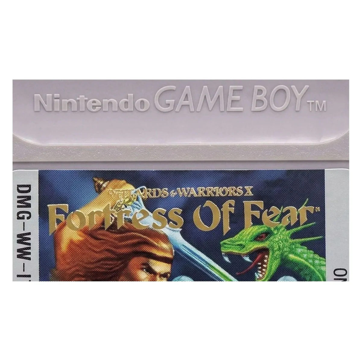 Wizards & Warriors X: Fortress of Fear Game Boy / Color Detail — Losse cartridge