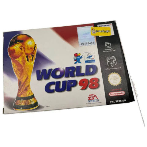 World Cup 98 (Nintendo 64) — Lege doos, Goede staat — origineel tweedehands kopen bij Gameshop Enter
