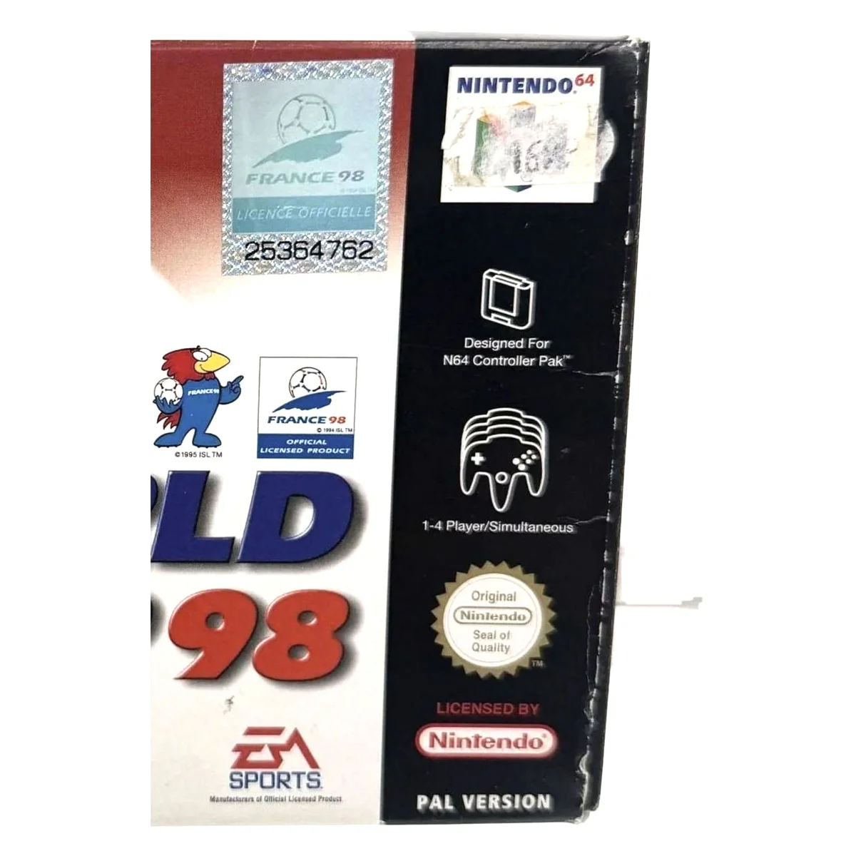 World Cup 98 (Nintendo 64) — detail photo 3