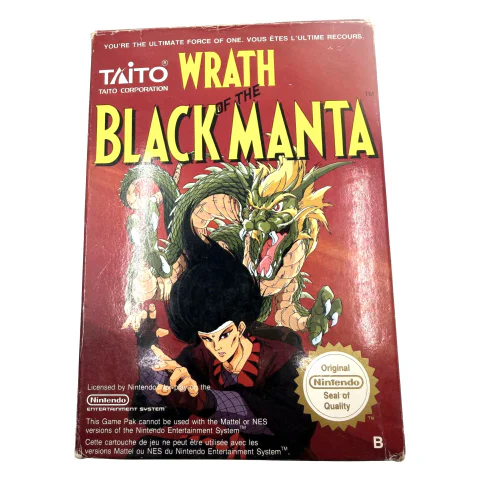Wrath of the Black Manta (NES) — Game in doos, Redelijke staat — origineel tweedehands kopen bij Gameshop Enter