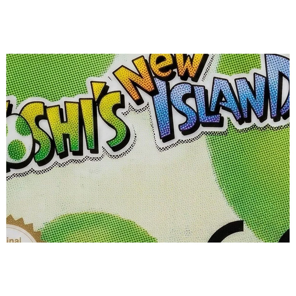 Yoshi's New Island Nintendo 3DS Label — Losse cartridge