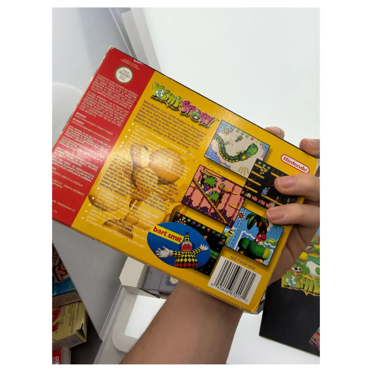 Yoshi's Story Nintendo 64 Label — Game in doos