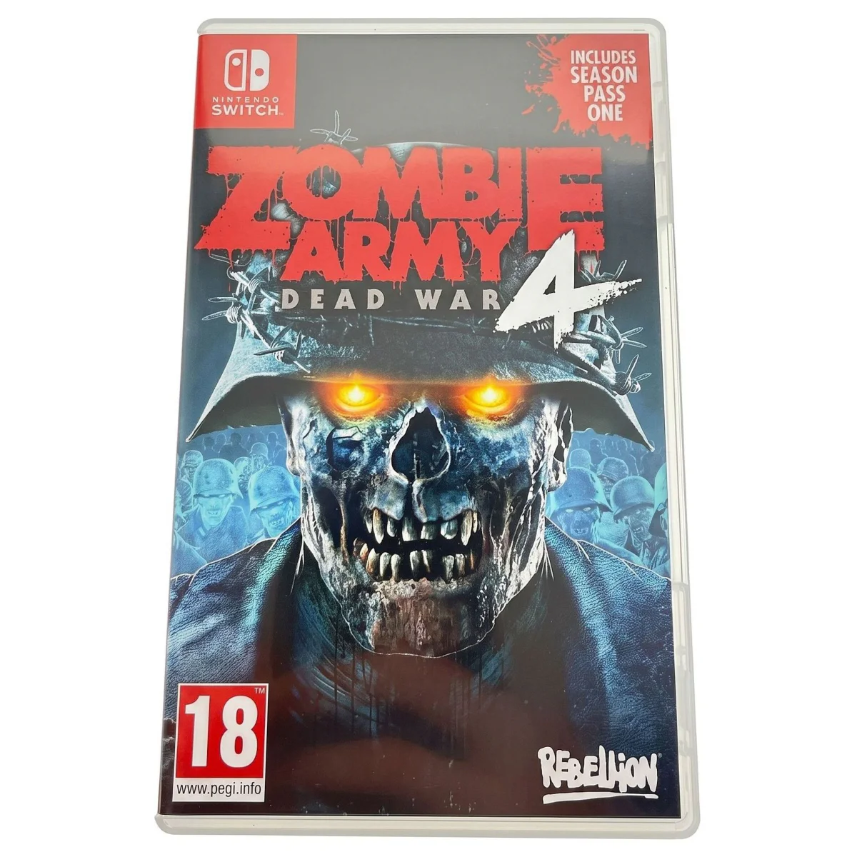 Zombie Army 4: Dead War Nintendo Switch Voorkant — Game in doos
